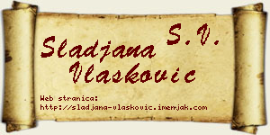 Slađana Vlašković vizit kartica